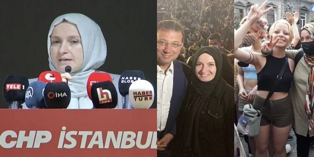 CHP İstanbul’da iç savaş! İmamoğlu’nun kovduğu Atatürk düşmanı Fatma Yavuz’u Canan Kaftancıoğlu kürsüye çıkardı
