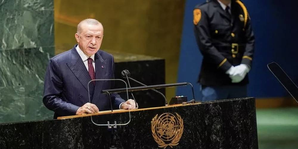 Cumhurbaşkanı Erdoğan: "Türkiye, iklim değişikliği ve çevrenin korunması hususlarında da üzerine düşenleri yapacaktır."